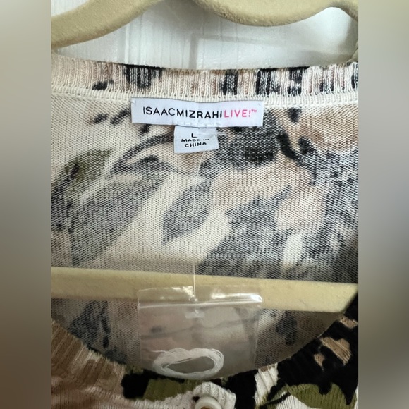 Isaac Mizrahi sweater worn once size large - Picture 7 of 12
